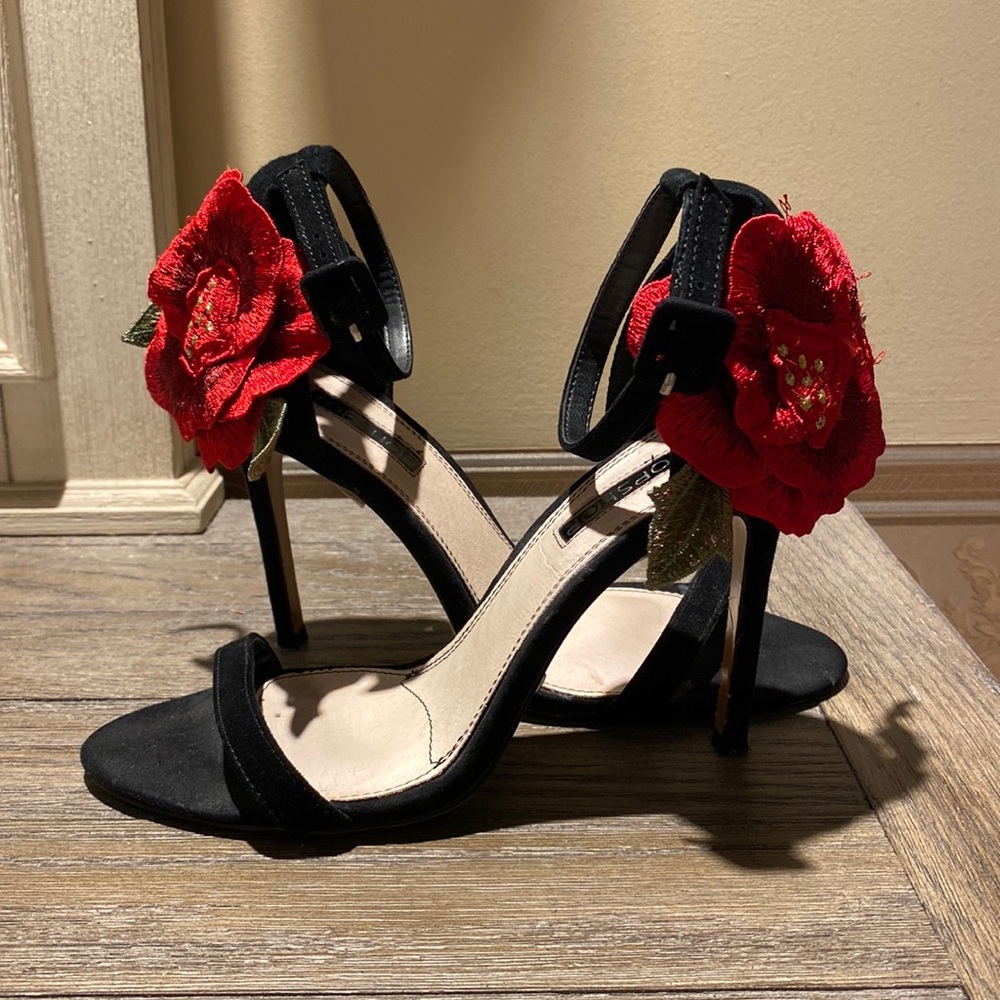 Top shop floral heels
